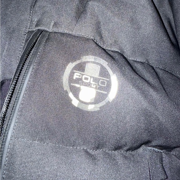 Polo by Ralph Lauren Black Quilted Puffer Coat with Hood - Picture 4 of 5